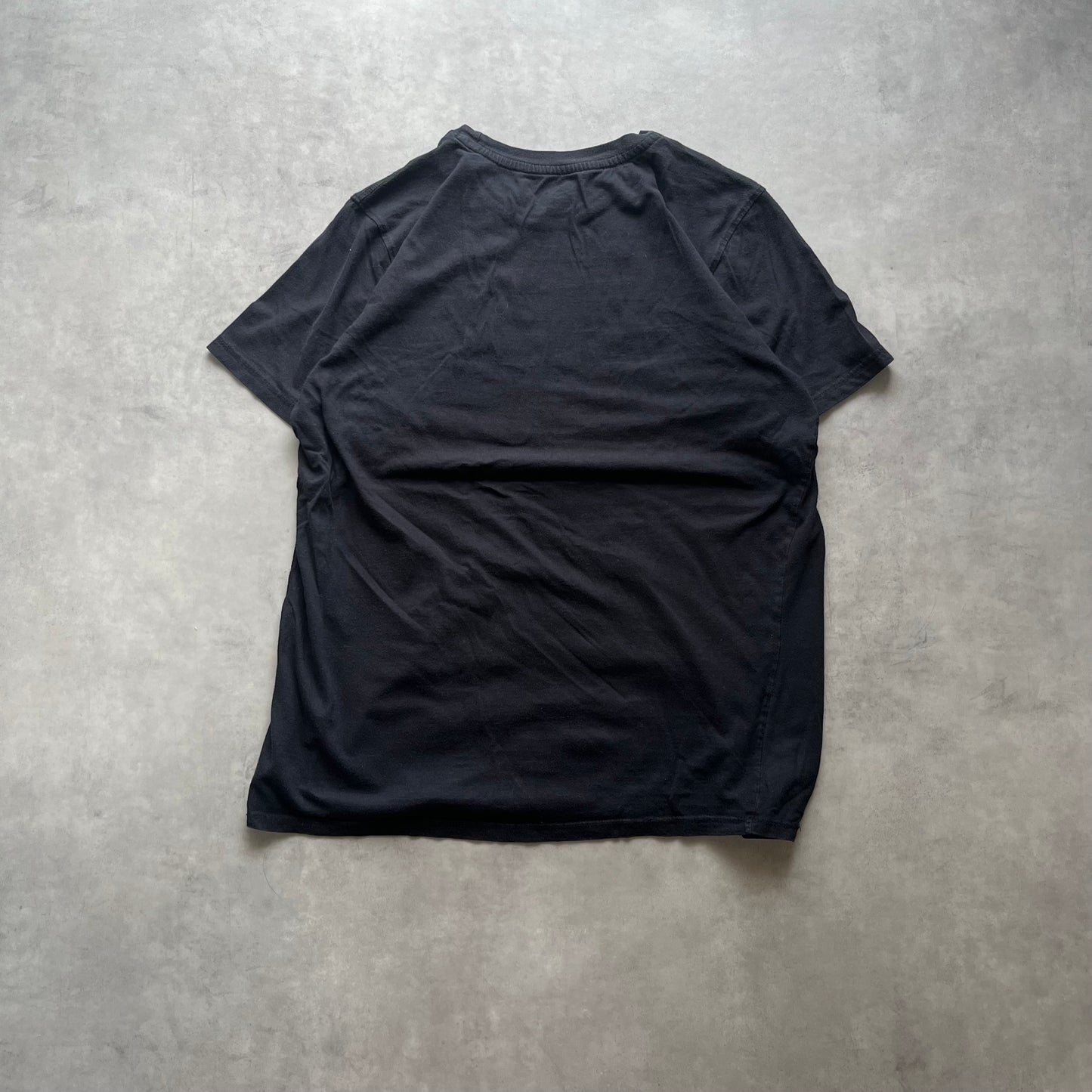 【USED】Umbro World Flag Football Tee Black M Size