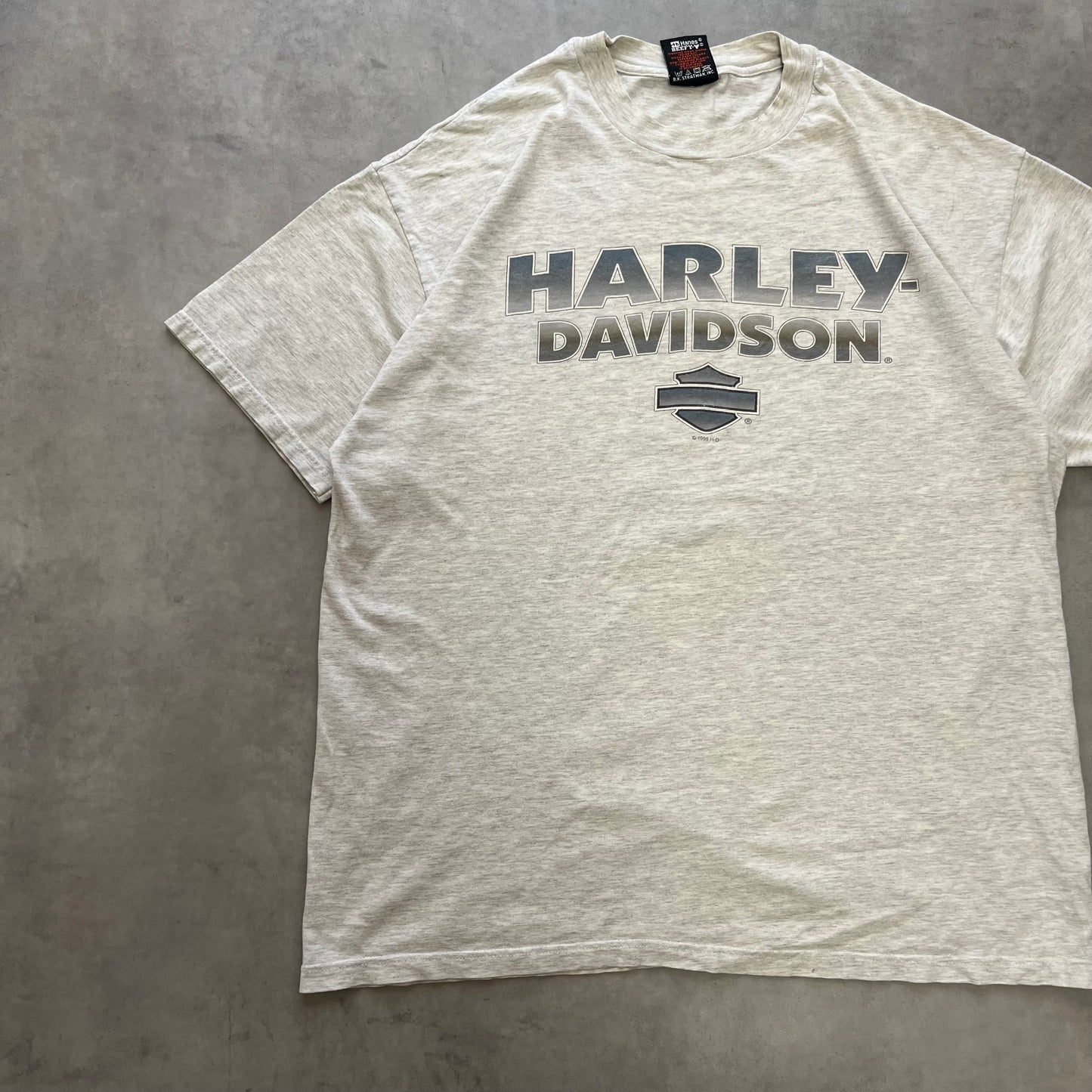 【USED】Harley-Davidson 1998 USA Made Double-Sided Print Tee XL