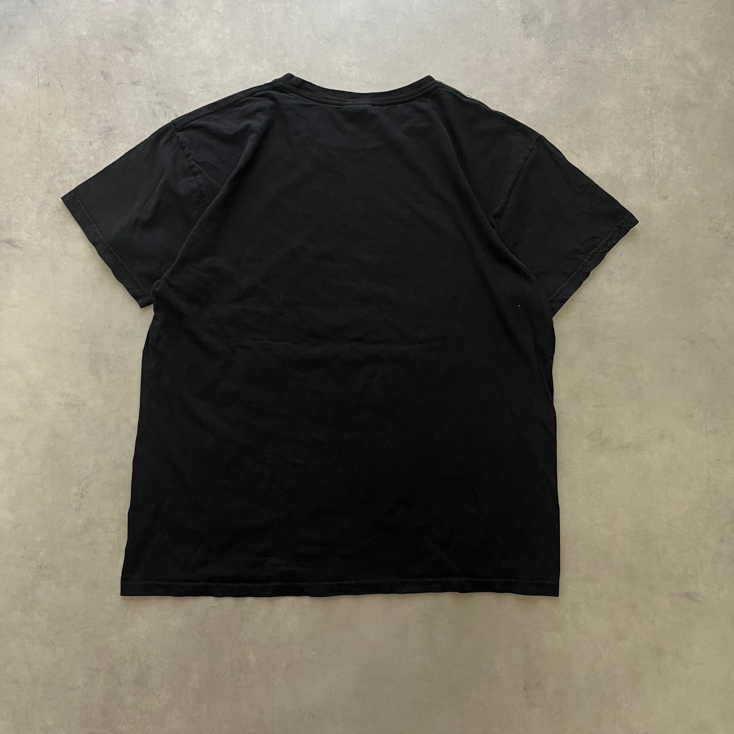【USED】Paris Metro Map Graphic Tee City Style Black