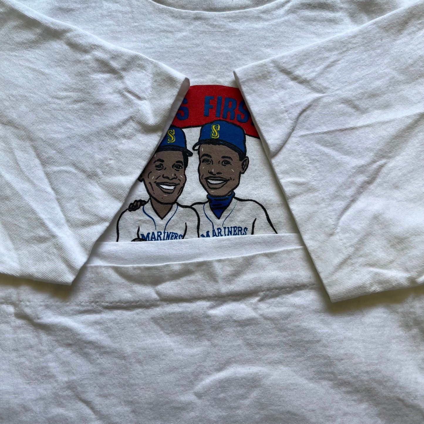 【USED】The Griffeys 90s Single Stitch Character Tee Baseball Design