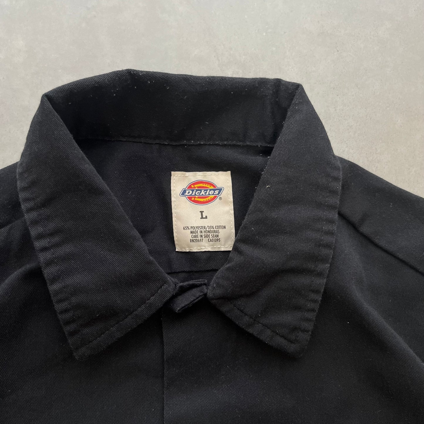 【USED】Dickies Raw Hem Work Style Short Shirt
