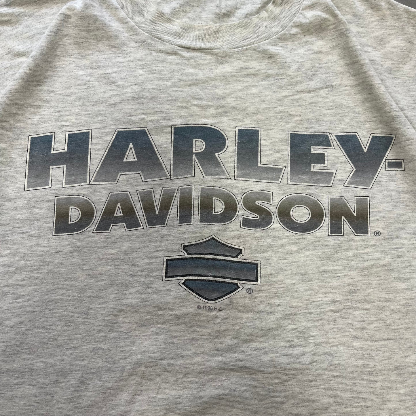 【USED】Harley-Davidson 1998 USA Made Double-Sided Print Tee XL