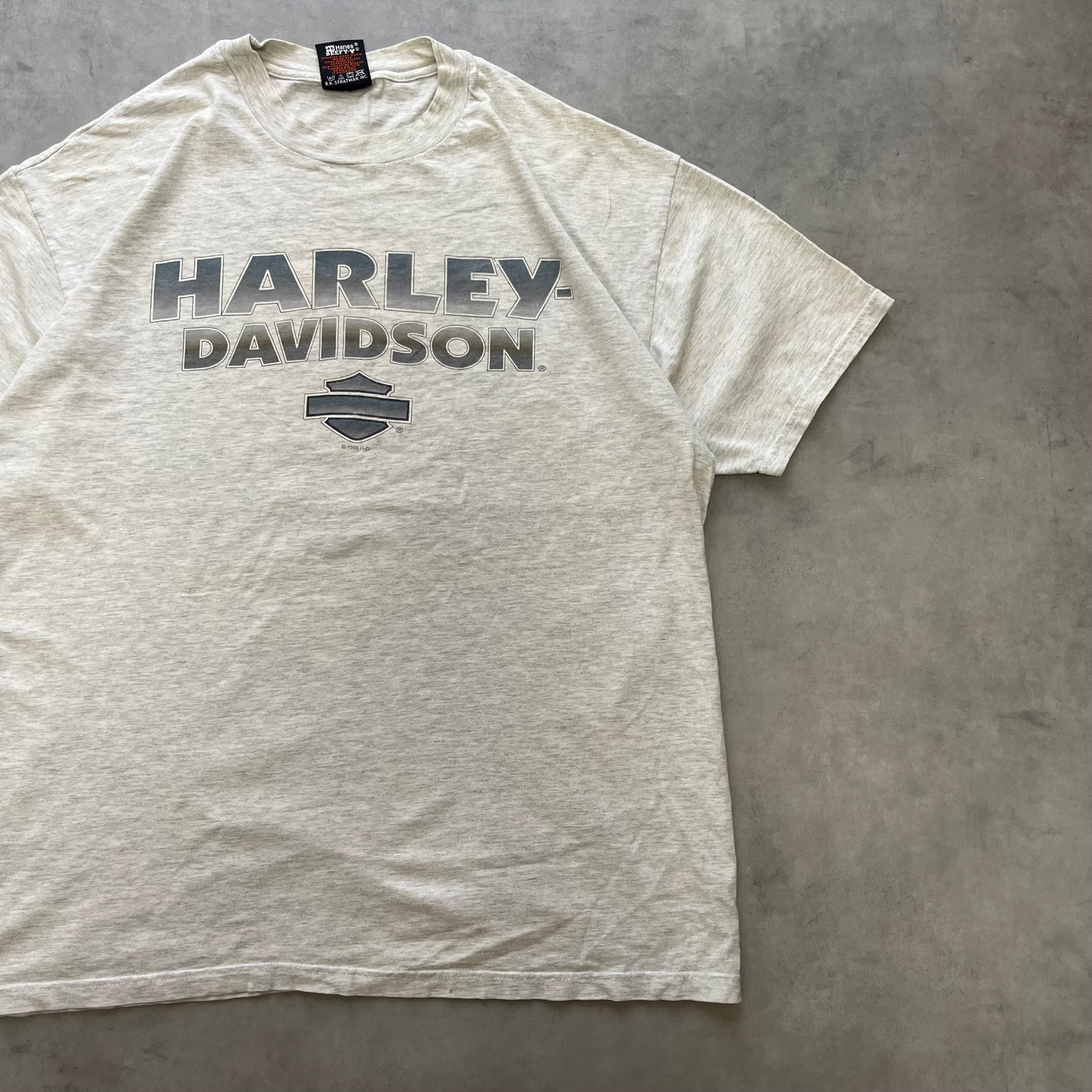 【USED】Harley-Davidson 1998 USA Made Double-Sided Print Tee XL