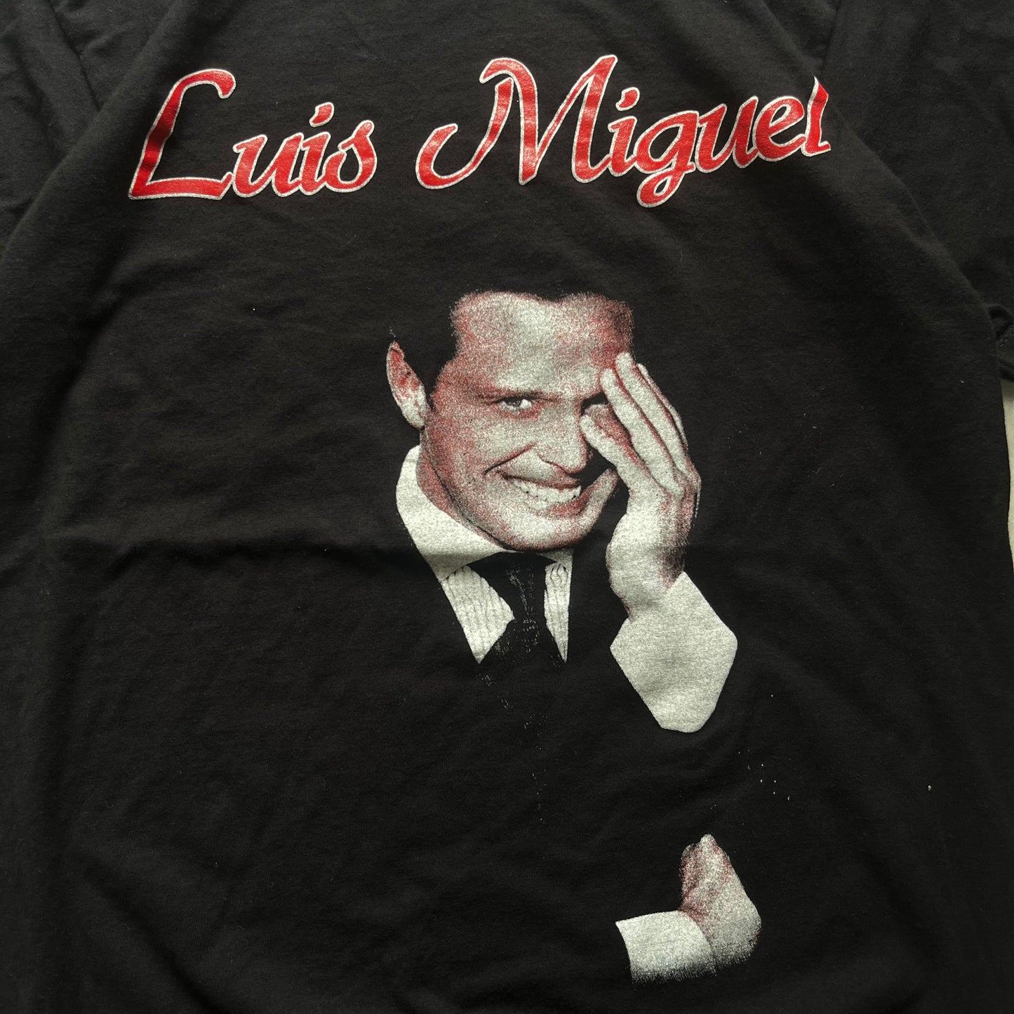 【USED】Luis Miguel Tour Tee 2014 Band Style Graphic T-Shirt