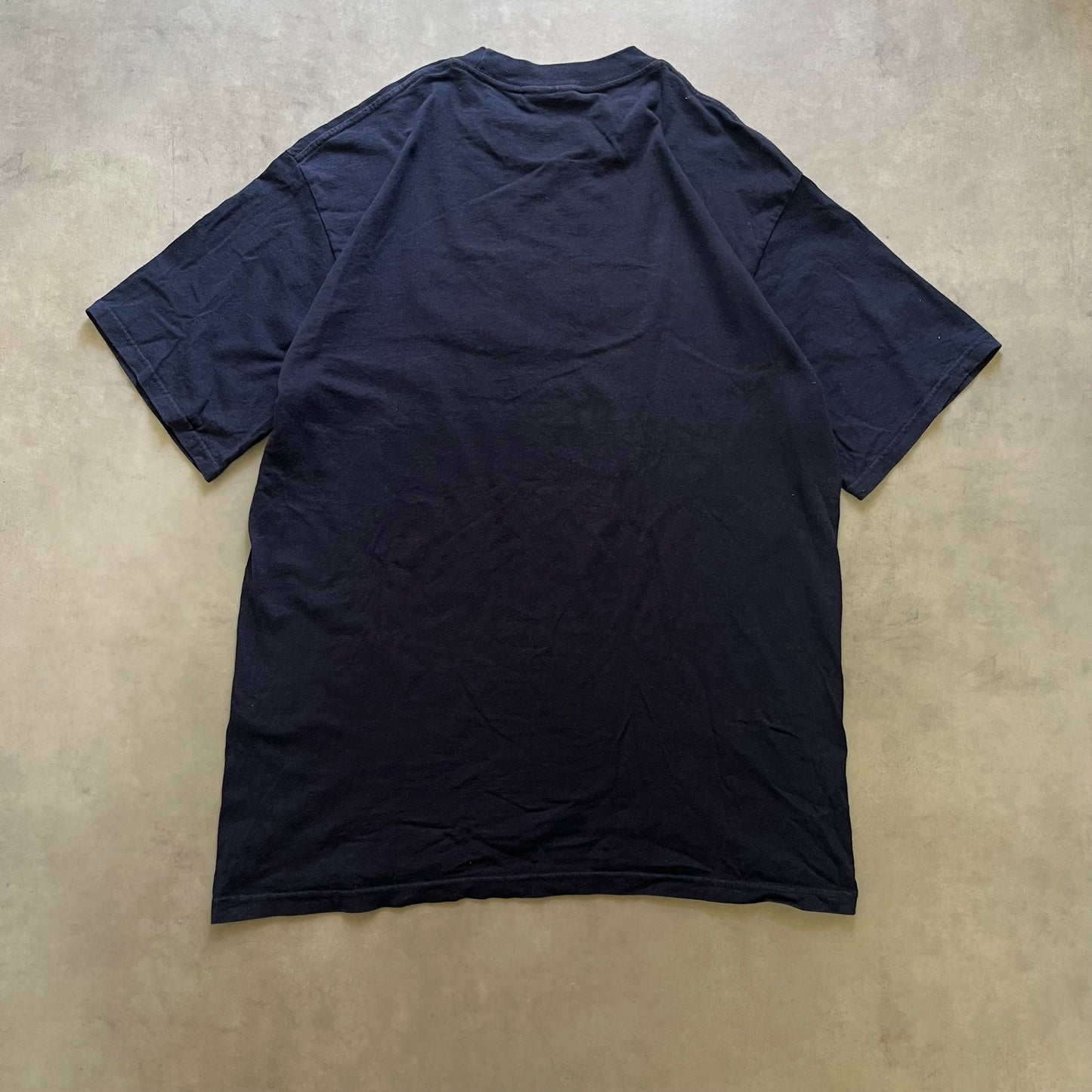 【USED】NY Yankees Embroidered Logo Tee Mexico Made Patch Style