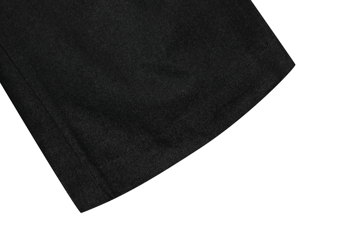Blend Draped Pleated Wide-Leg Trousers