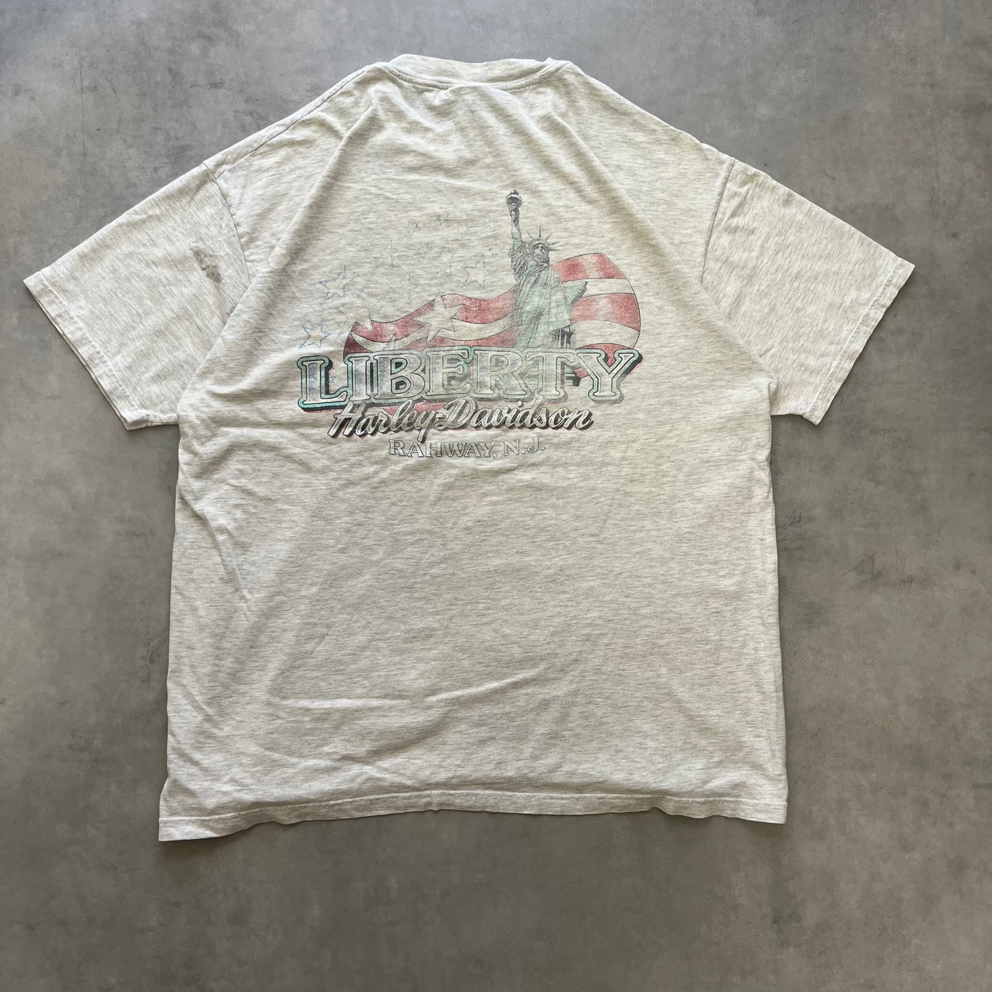 【USED】Harley-Davidson 1998 USA Made Double-Sided Print Tee XL