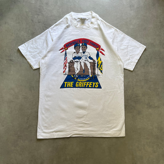 【USED】The Griffeys 90s Single Stitch Character Tee Baseball Design