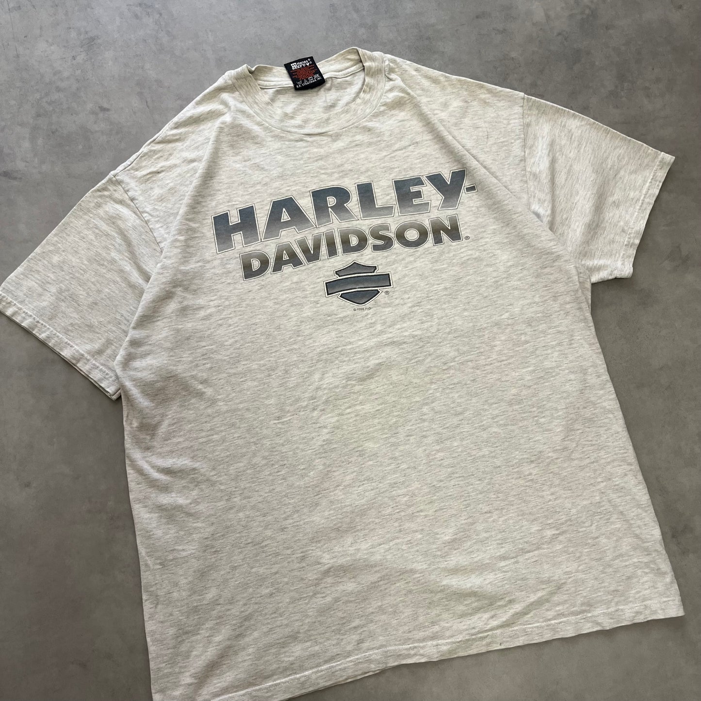 【USED】Harley-Davidson 1998 USA Made Double-Sided Print Tee XL